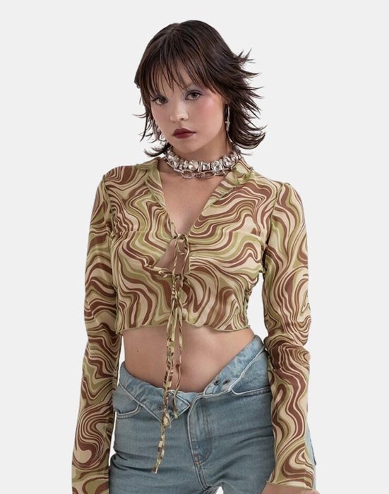 Cloud Kiss Silk Blouse