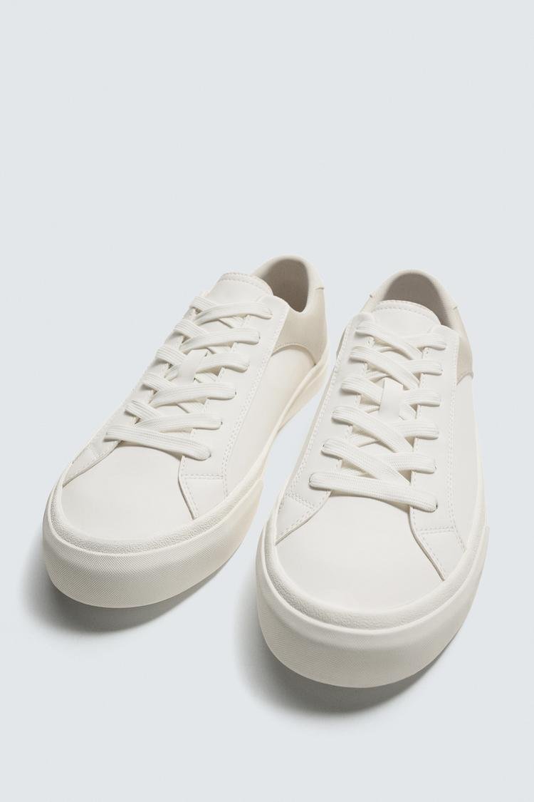 SNEAKERS WITH HEEL DETAIL