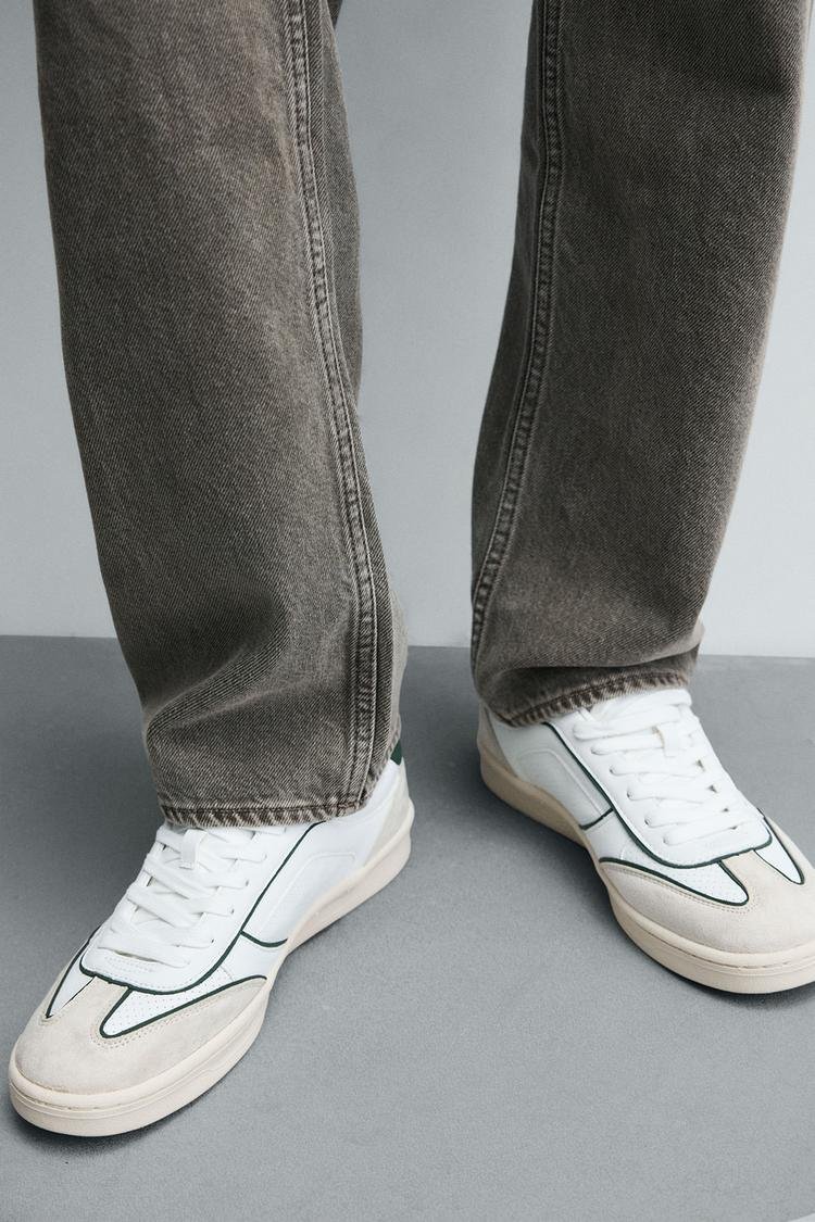 CONTRAST SOLE SNEAKERS – Image 7