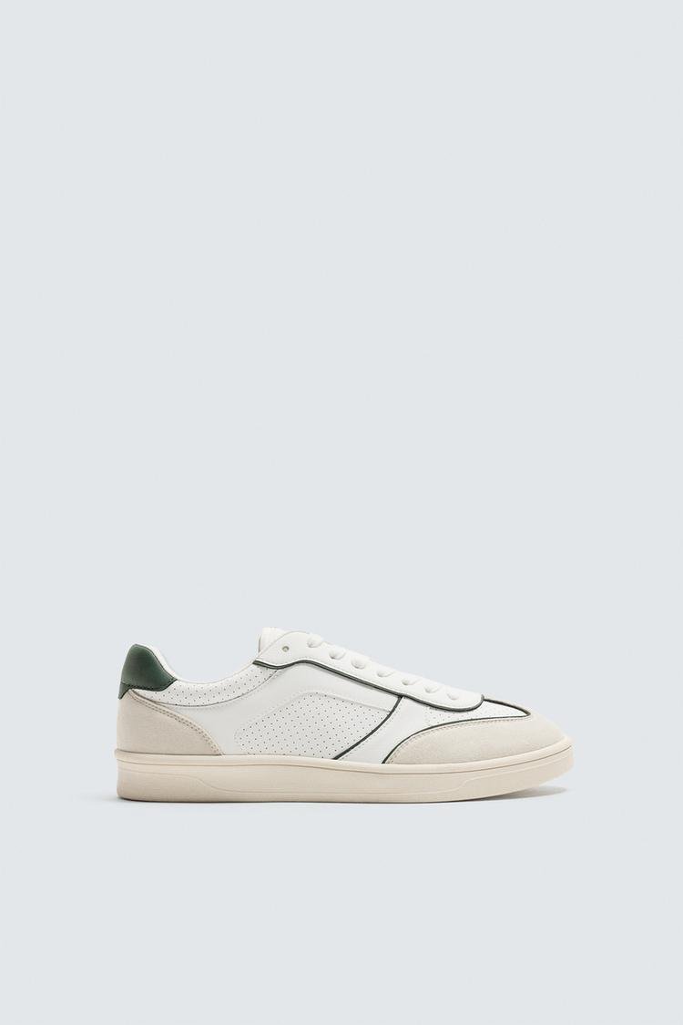 CONTRAST SOLE SNEAKERS – Image 4